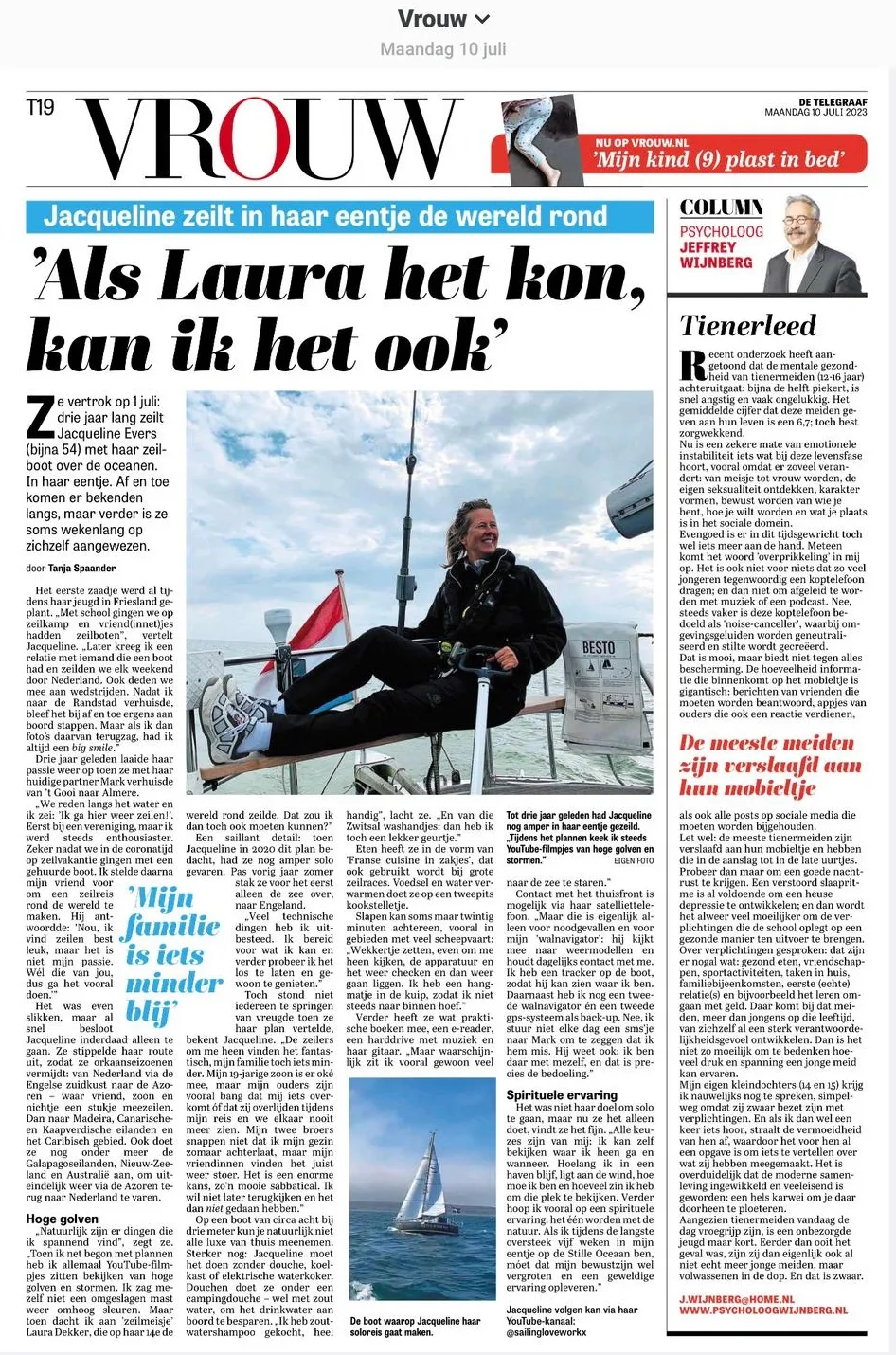Telegraaf juli 2023